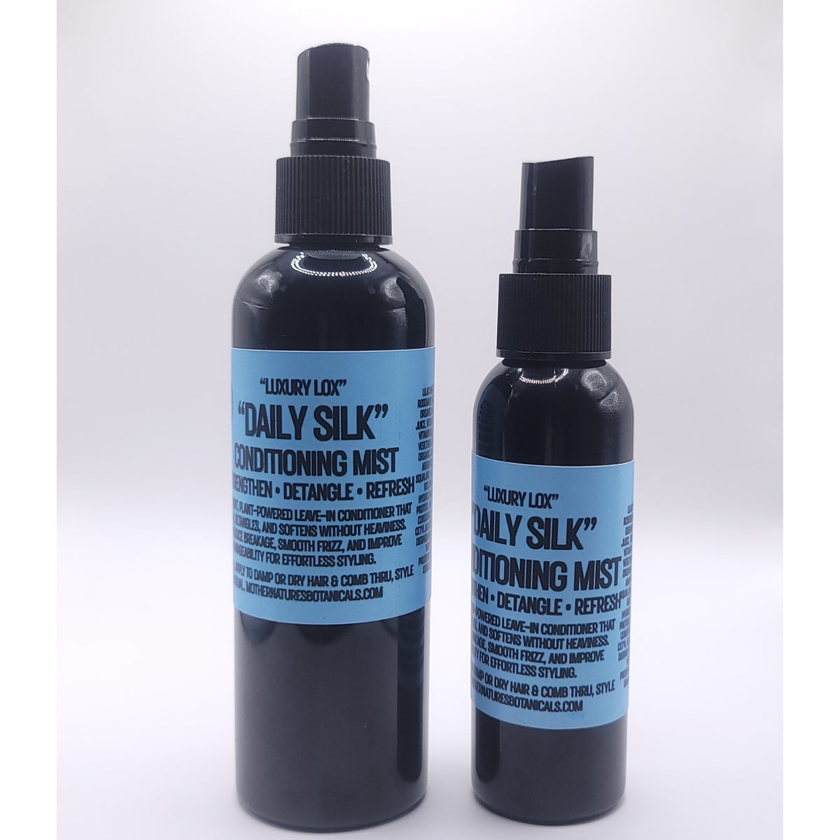 "LUXURY LOX" "Daily Silk" Hair Conditioning Mist - Hydrate • Soften • Protect