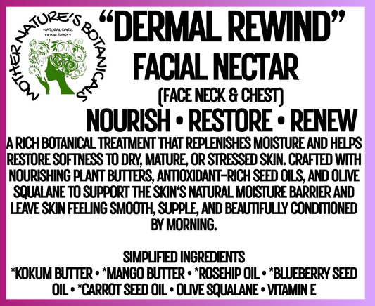 "Fresh Face" "Dermal Rewind" Age Correcting Nectar - Repair • Restore • Renew