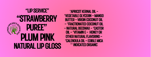 "Fresh Face" - "Lip Service" Tinted, Natural Lip Gloss Mini's (3 ml)
