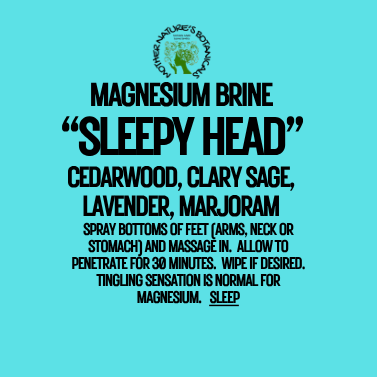 Magnesium Mists - Pure Magnesium Chloride Brine (4 varieties)