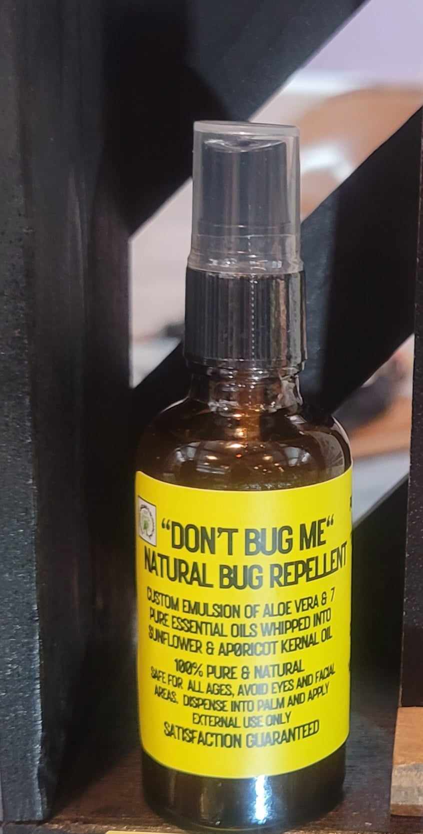 "Herbal Remedies" "DON'T BUG ME" 100% Natural Mosquito & Wasp Repellent