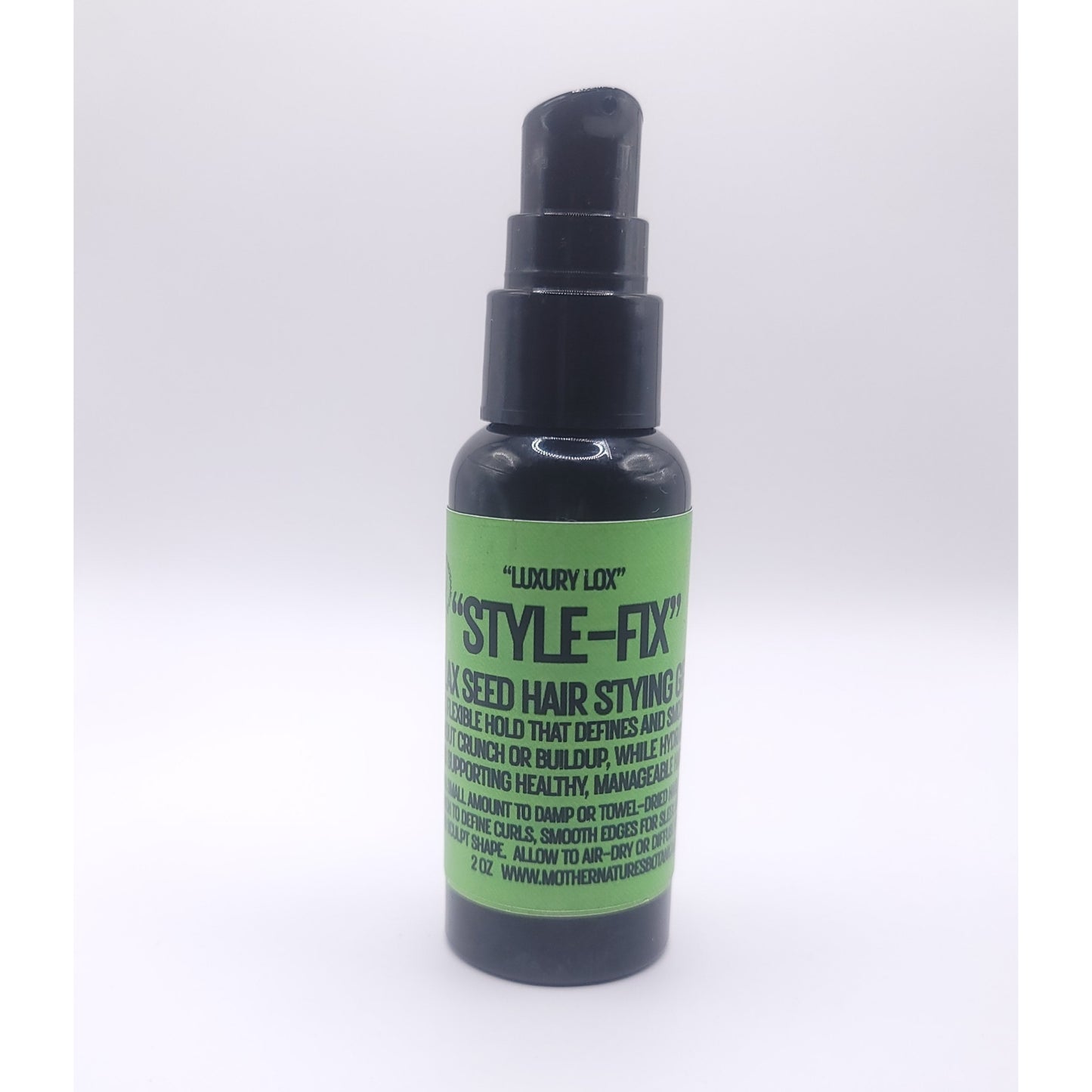 "LUXURY LOX" "Style Fix" Botanical Hair Gel -  Define • Hold • Control