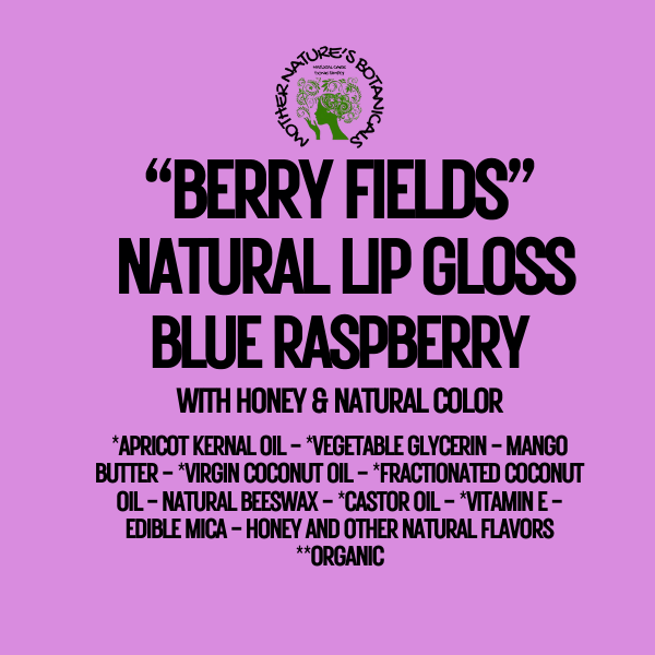 "Fresh Face" - "Lip Service" Tinted, Natural Lip Gloss with natural flavor (7 varieties)