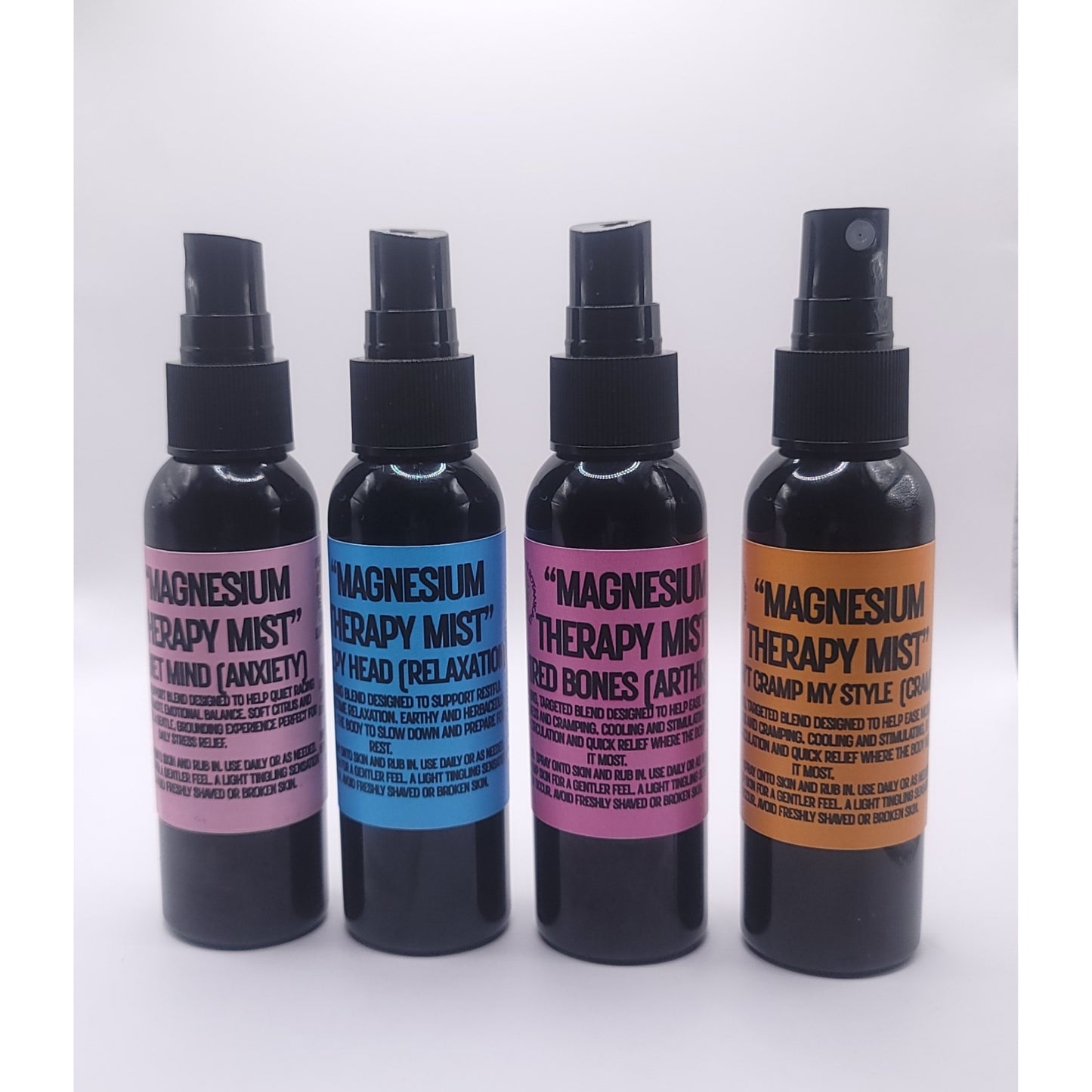 "Magnesium Therapy Mists" - Botanical Magnesium Mist - Relax • Restore • Recharge