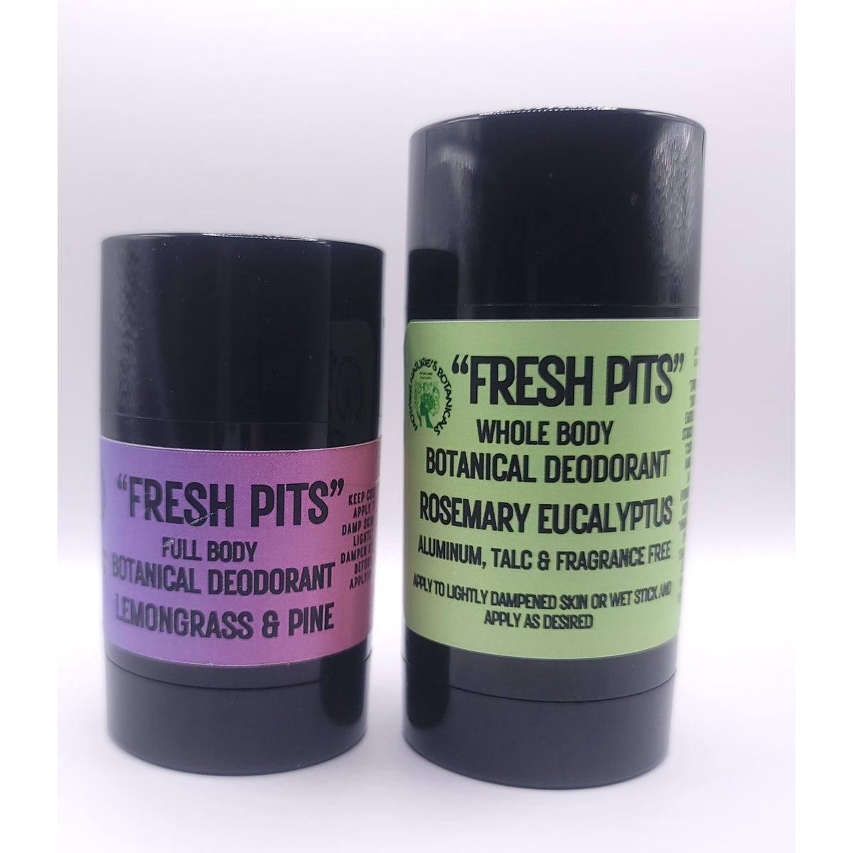 "FRESH PITS" Botanical Body Deodorant Stick - Fresh • Confident • Protected