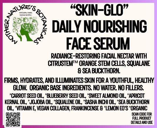 "Fresh Face" "Skin GLO" New Formula with CitruStem & Carrot Seed Oil Renewal Serum