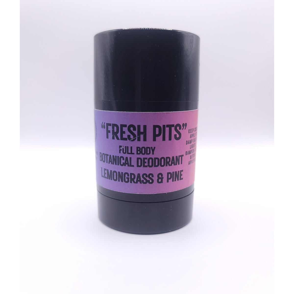 "FRESH PITS" Botanical Body Deodorant Stick - Fresh • Confident • Protected