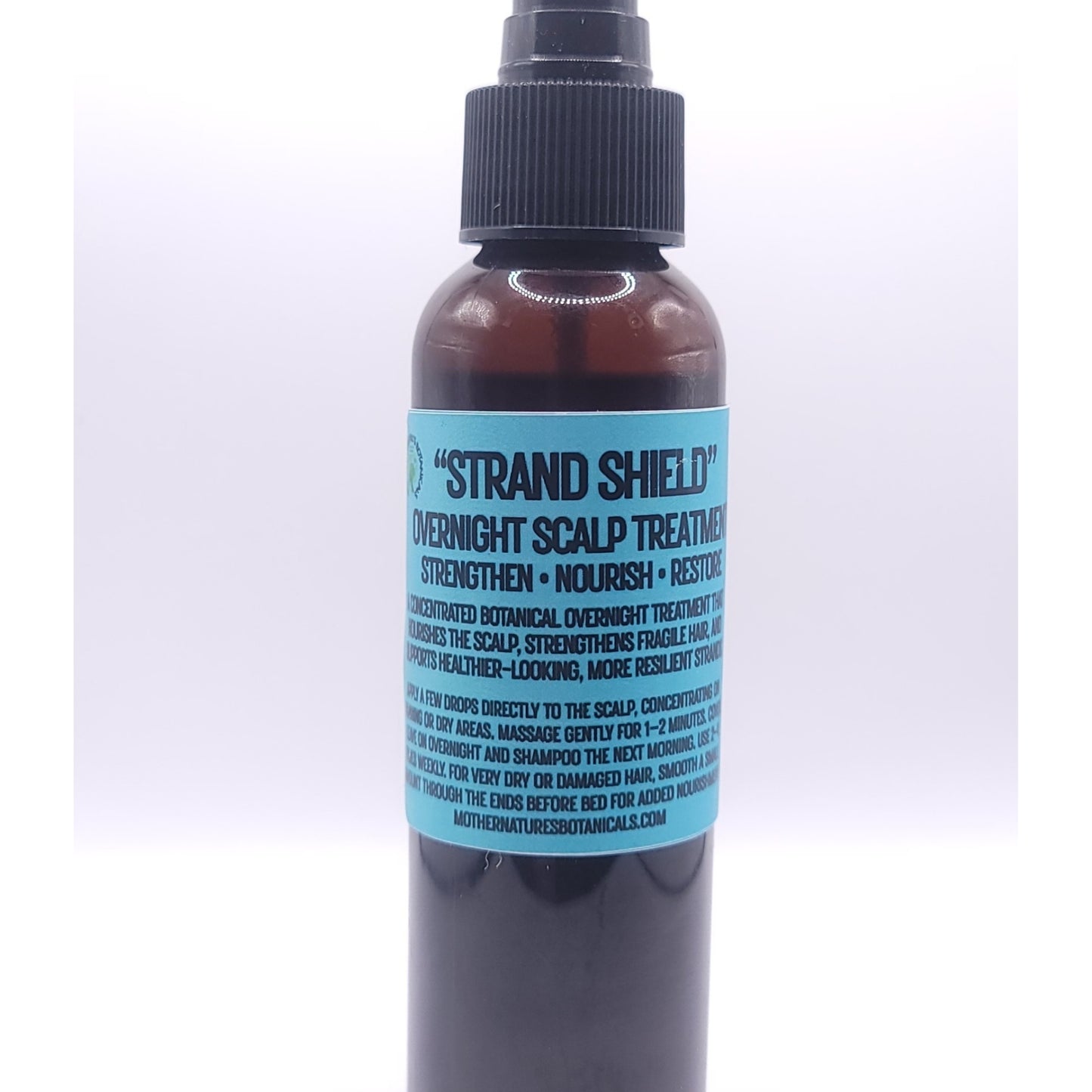 "LUXURY LOX" "Strand Shield" Overnight Scalp and Hair Treatment   Strengthen • Nourish • Restore
