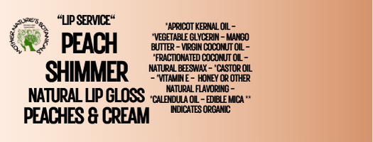 "Fresh Face" - "Lip Service" Tinted, Natural Lip Gloss Mini's (3 ml)