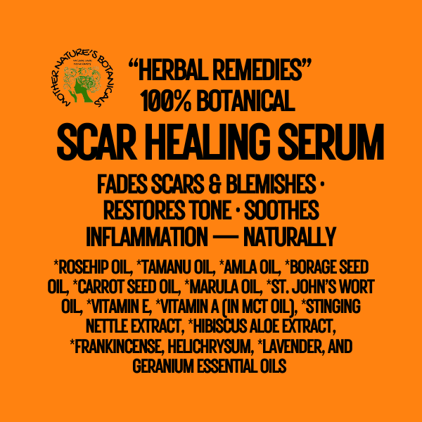 "Fresh Face" "Skin & Scar Renewal" - Targeted repair for scars, acne marks, and uneven tone