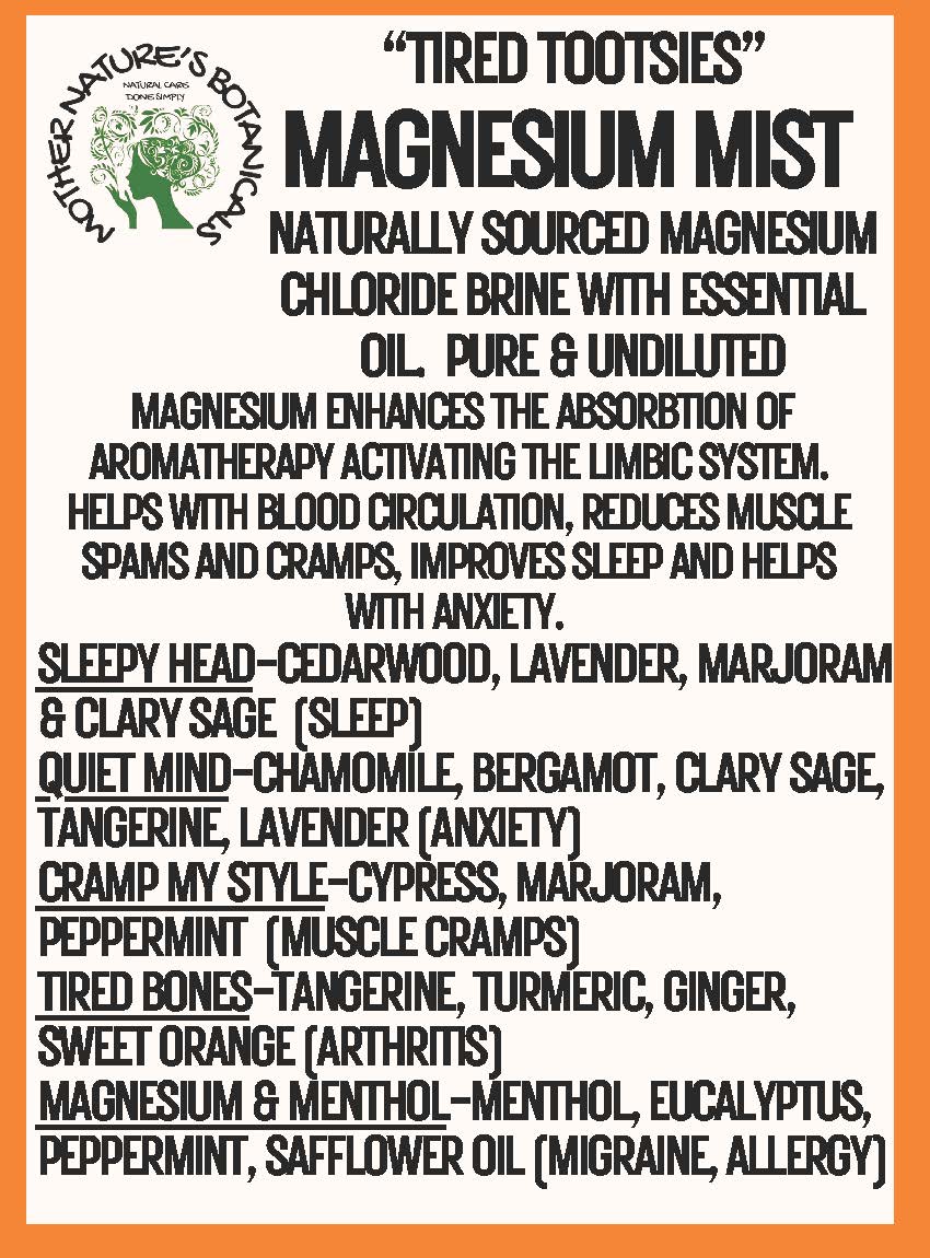 Magnesium Mists - Pure Magnesium Chloride Brine (4 varieties)