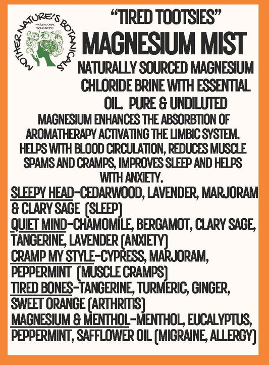 Magnesium Mists - Pure Magnesium Chloride Brine (4 varieties)