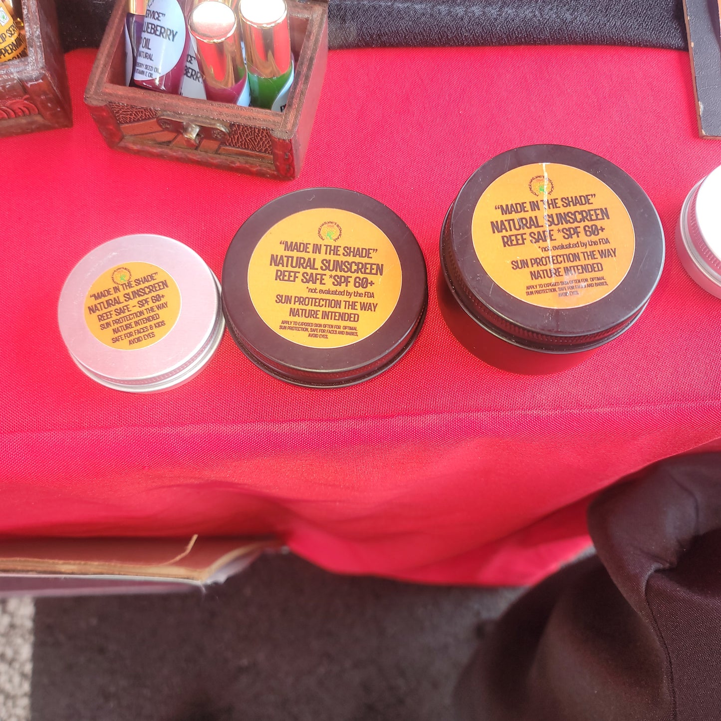 "Made in the Shade" Natural Sun Protection Balm - Reef Safe with Carrot Seed & Raspberry Seed Oil