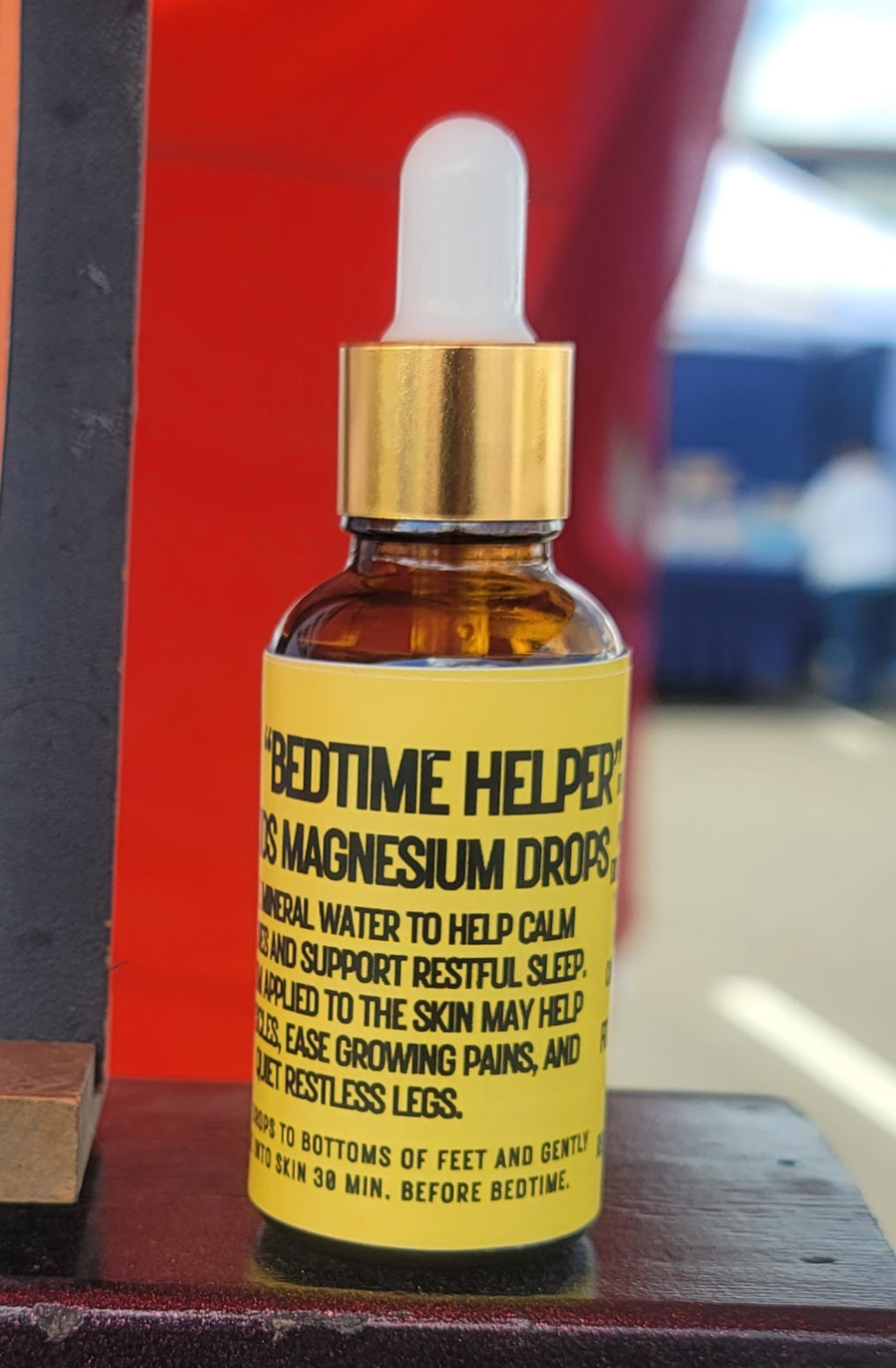 Bedtime Helper  - Calming Mineral Drops for Kids with Aloe & Rose Water (topical)