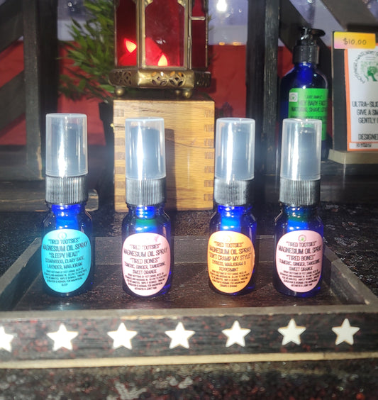 Magnesium Mists (Pure Magnesium Chloride Brine) (Sleep, Anxiety, Aches, Muscle Cramps)