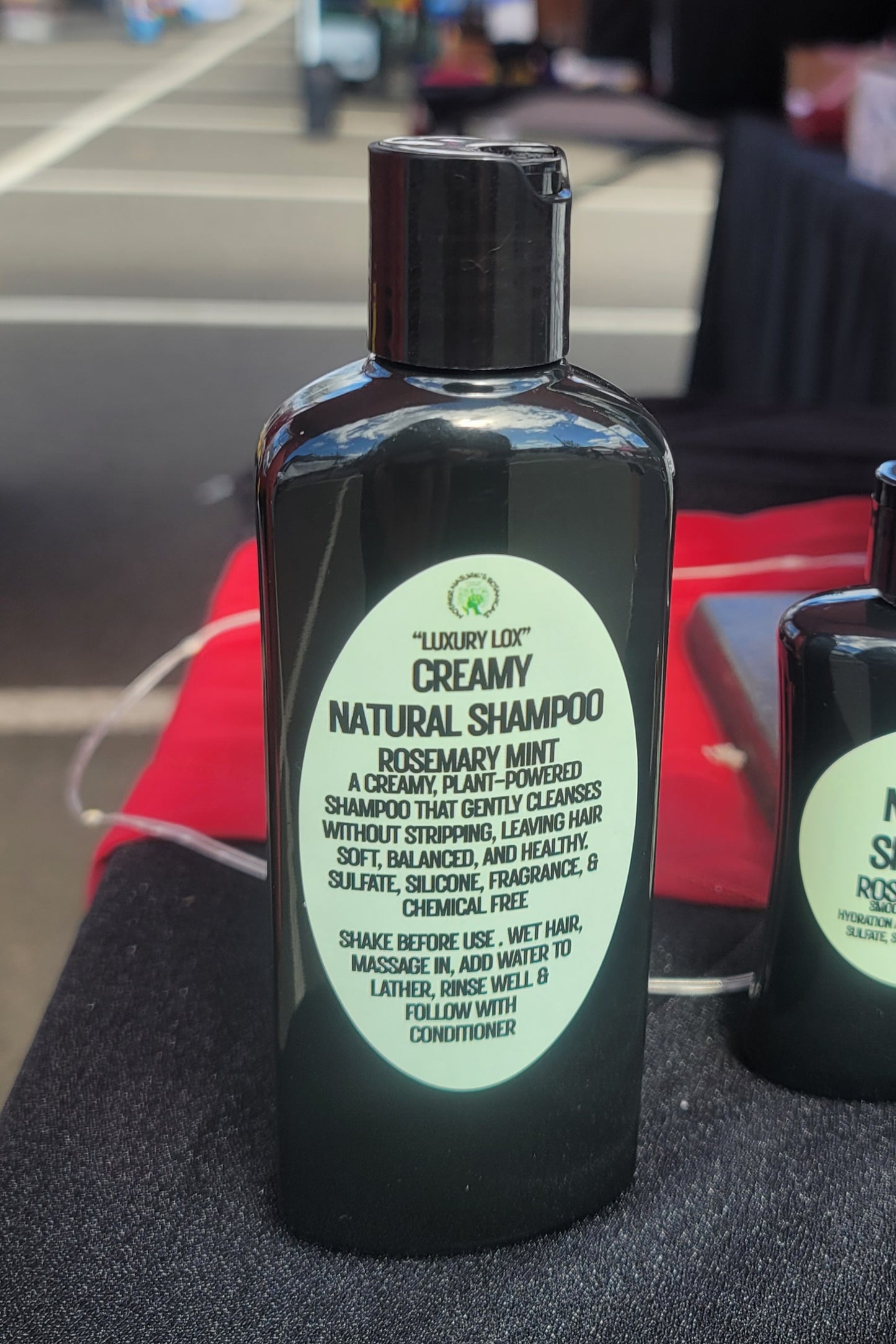 Sale    "LUXURY LOX" Electric Mint - Restoring Natural Hair Conditioner