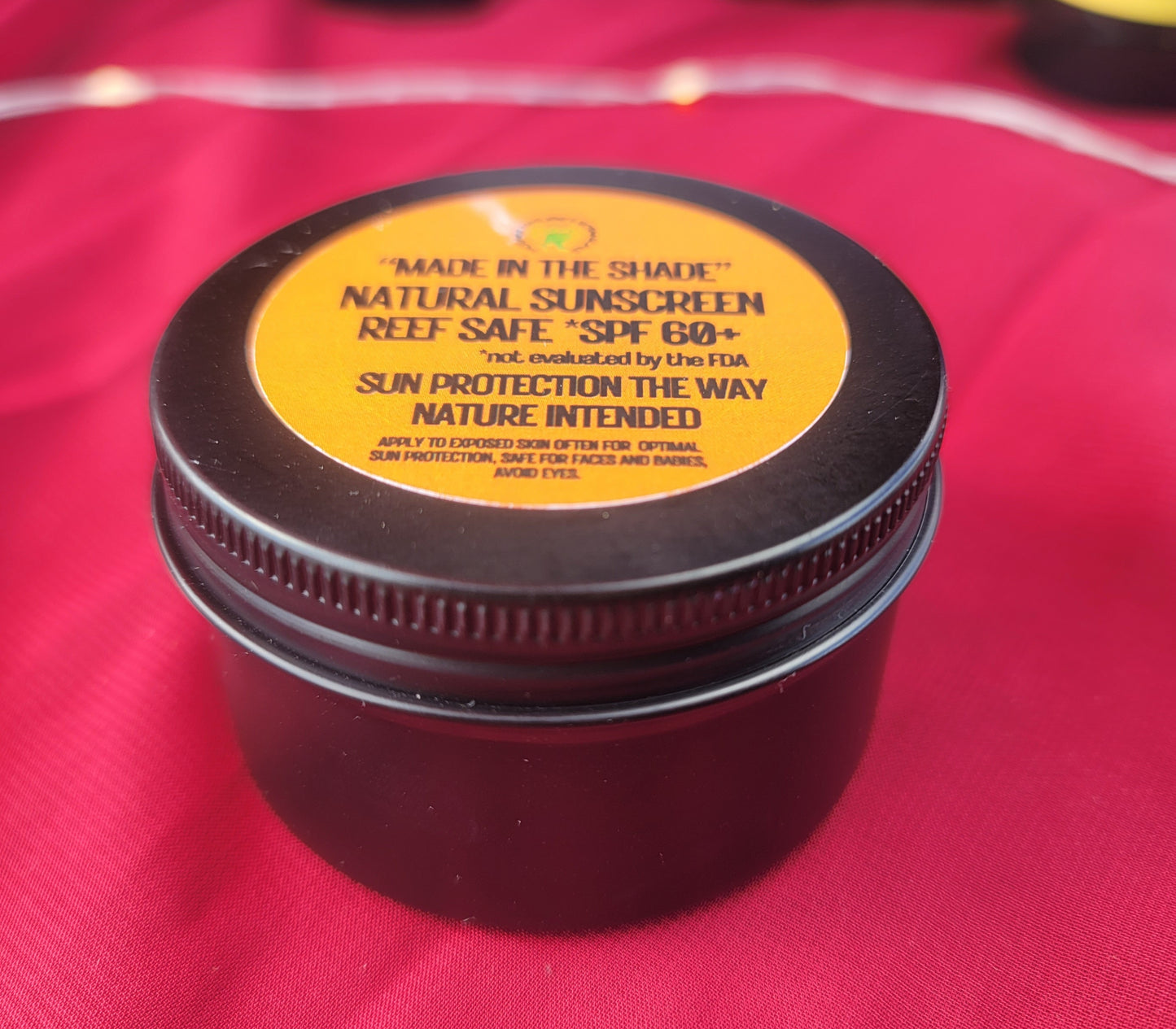 "Made in the Shade" Natural Sun Protection Balm - Reef Safe with Carrot Seed & Raspberry Seed Oil