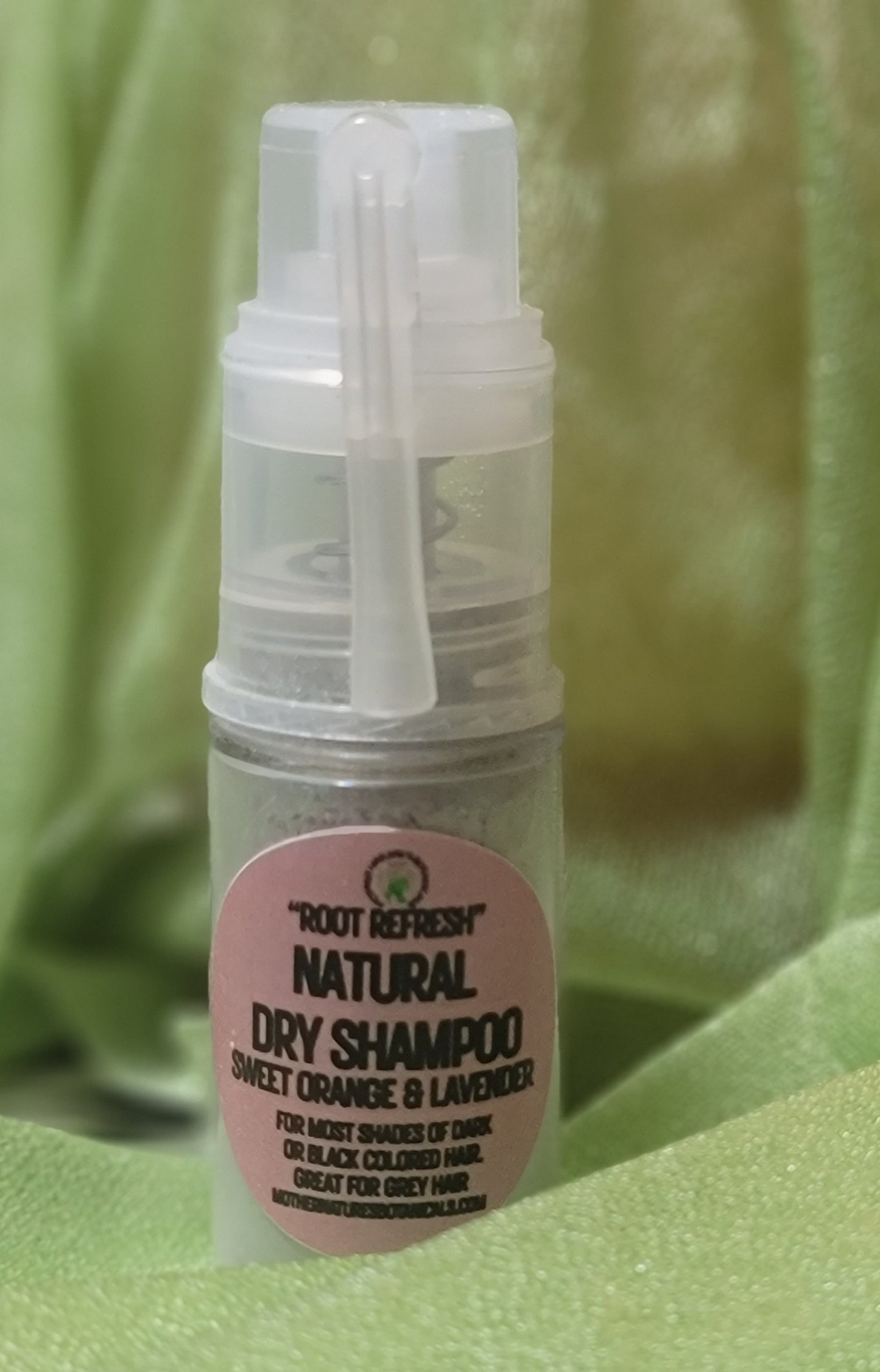 "LUXURY LOX" "ROOT REFRESH" Natural Dry Shampoo with Air Pump Dispenser (3 shades)