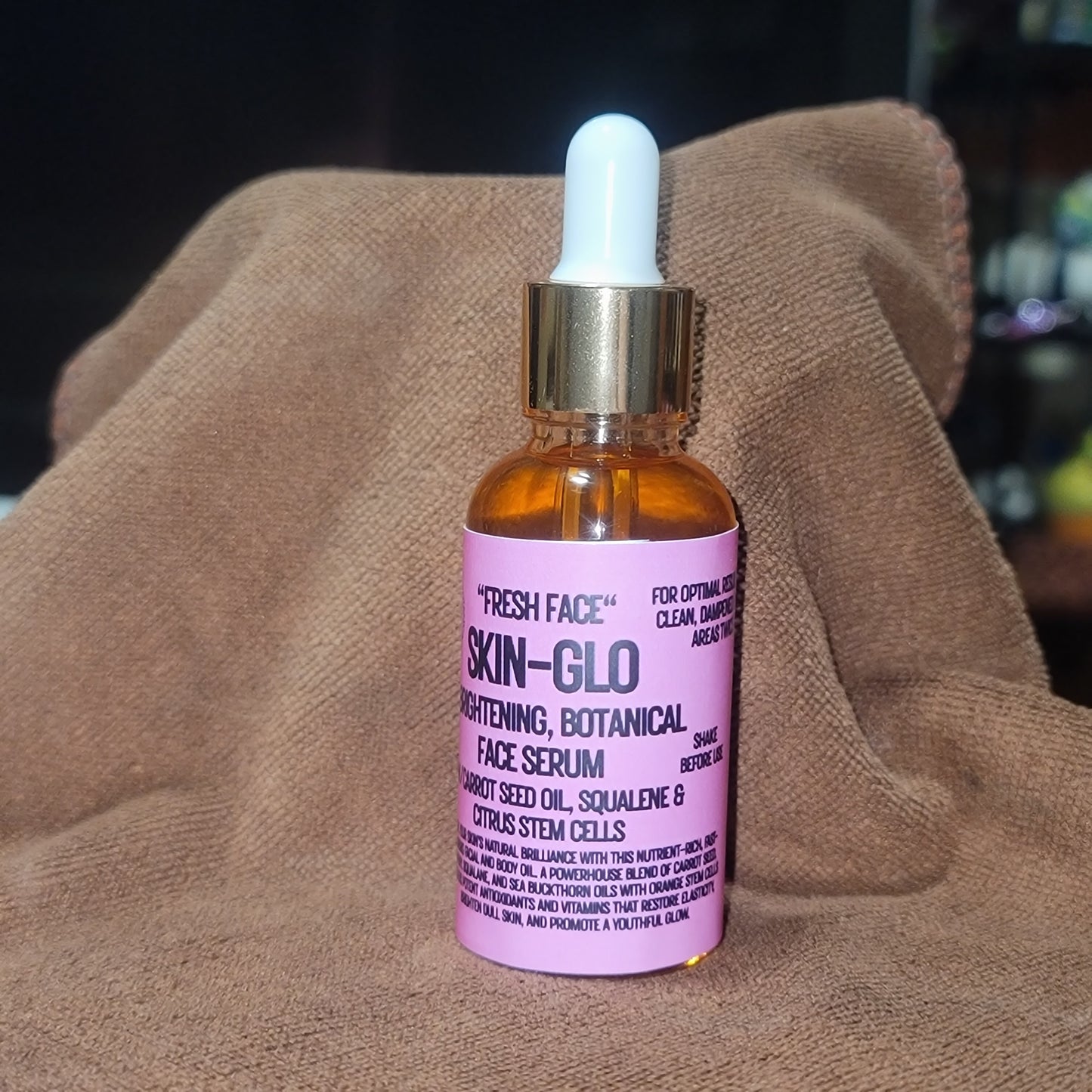 "Fresh Face" "Skin GLO" Radiance Renewing Daily Serum - Protect • Glow • Nourish
