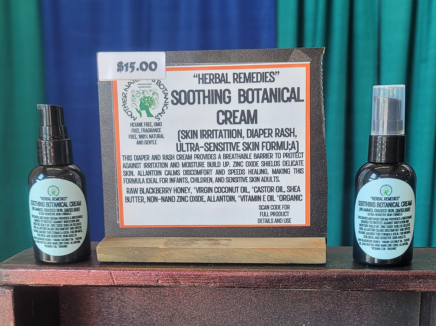 "Baby Bums and More" Natural Rash Balm with Honey & Zinc Oxide - Ultra sensitive skin formula (calms rashes, eczema, & irritated skin)