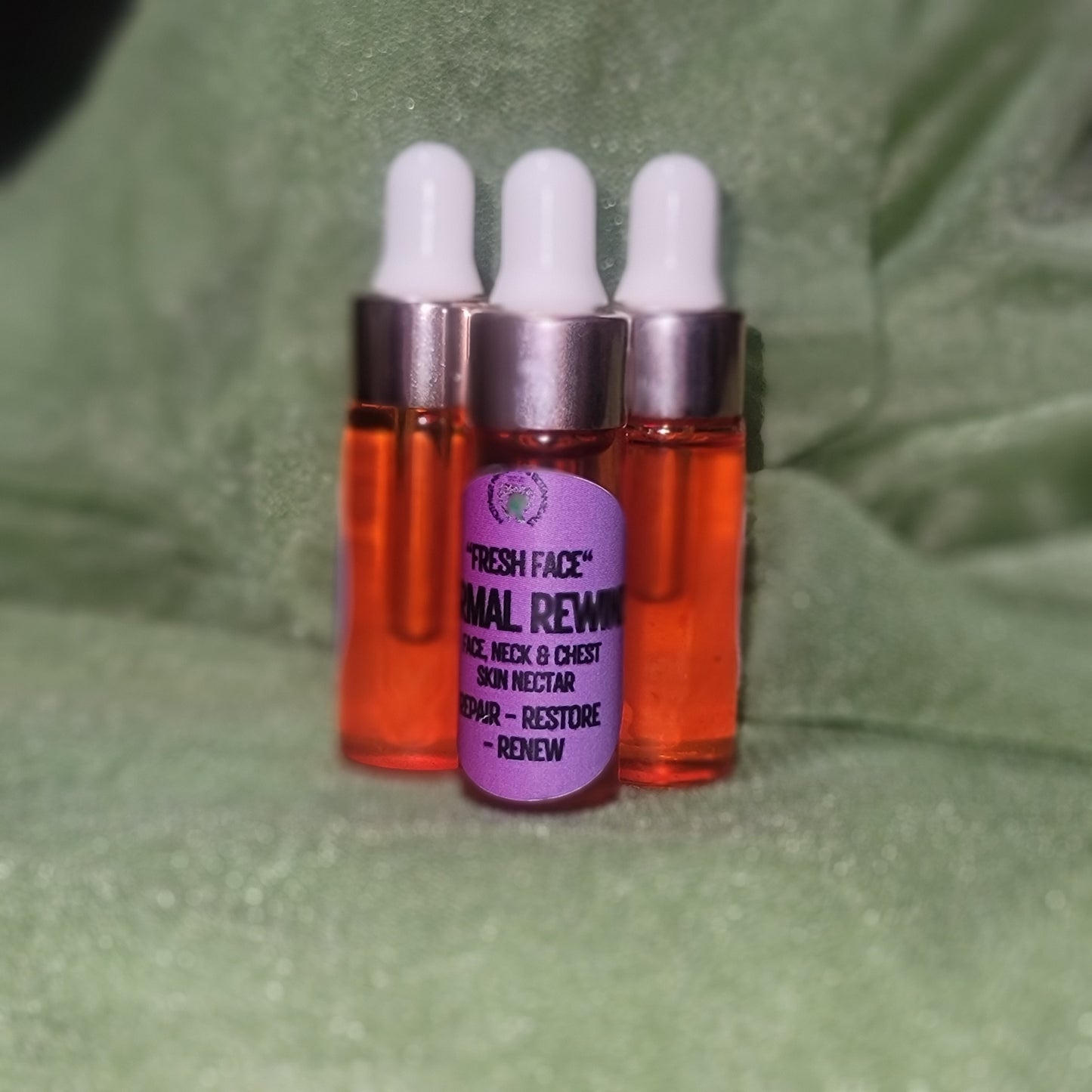 "Fresh Face" - "Dermal Rewind" Facial Nectar - Repair • Replenish • Renew (Face, Neck and Chest)